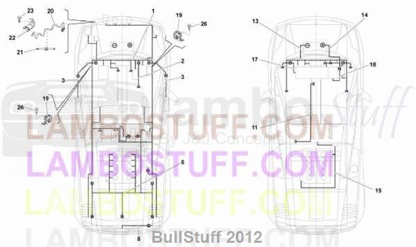 2012 Lamborghini GALLARDO BLANCPAIN - STS ARABIA ELETTRICAL SYSTEM (971.10.00)